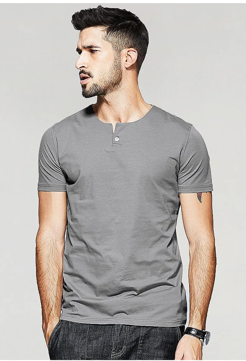 Men's Summer Casual Short-Sleeved Slim T-Shirt