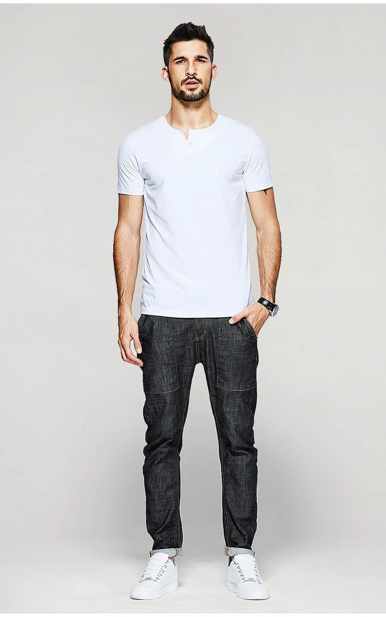 Men's Summer Casual Short-Sleeved Slim T-Shirt