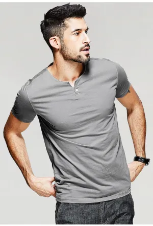 Men's Summer Casual Short-Sleeved Slim T-Shirt