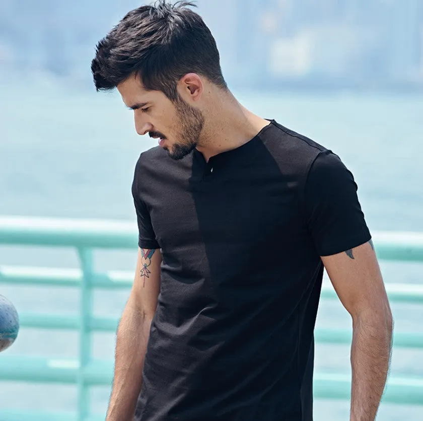 Men's Summer Casual Short-Sleeved Slim T-Shirt