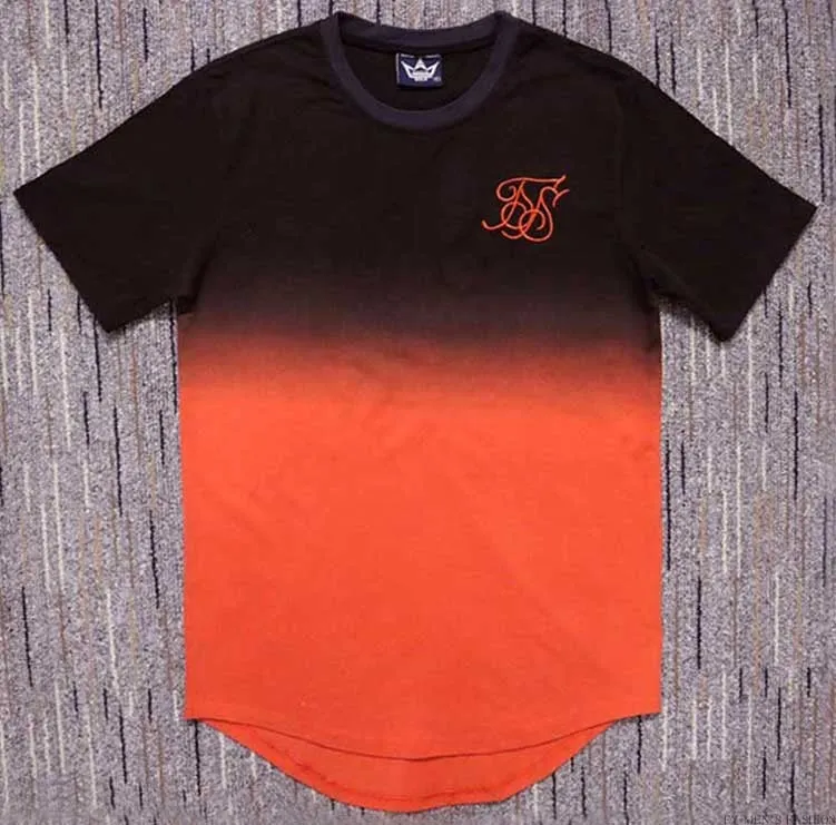 Men's Summer Cotton Gradient T-Shirt