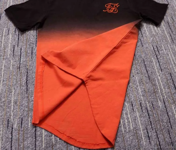 Men's Summer Cotton Gradient T-Shirt