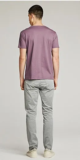 Men's Summer Cotton Patchwork Short-Sleeved T-Shirt