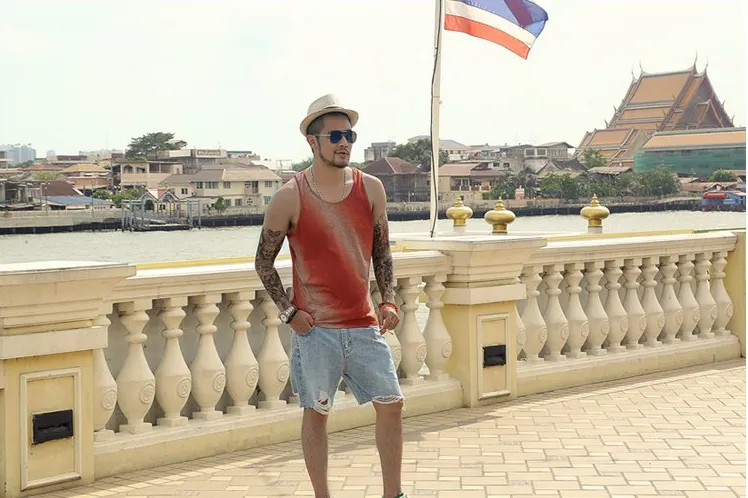 Men's Summer Gradiente Cotton Tank Top
