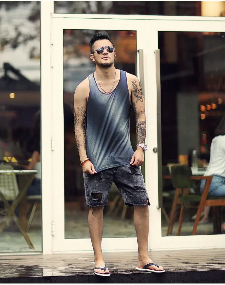 Men's Summer Gradiente Cotton Tank Top