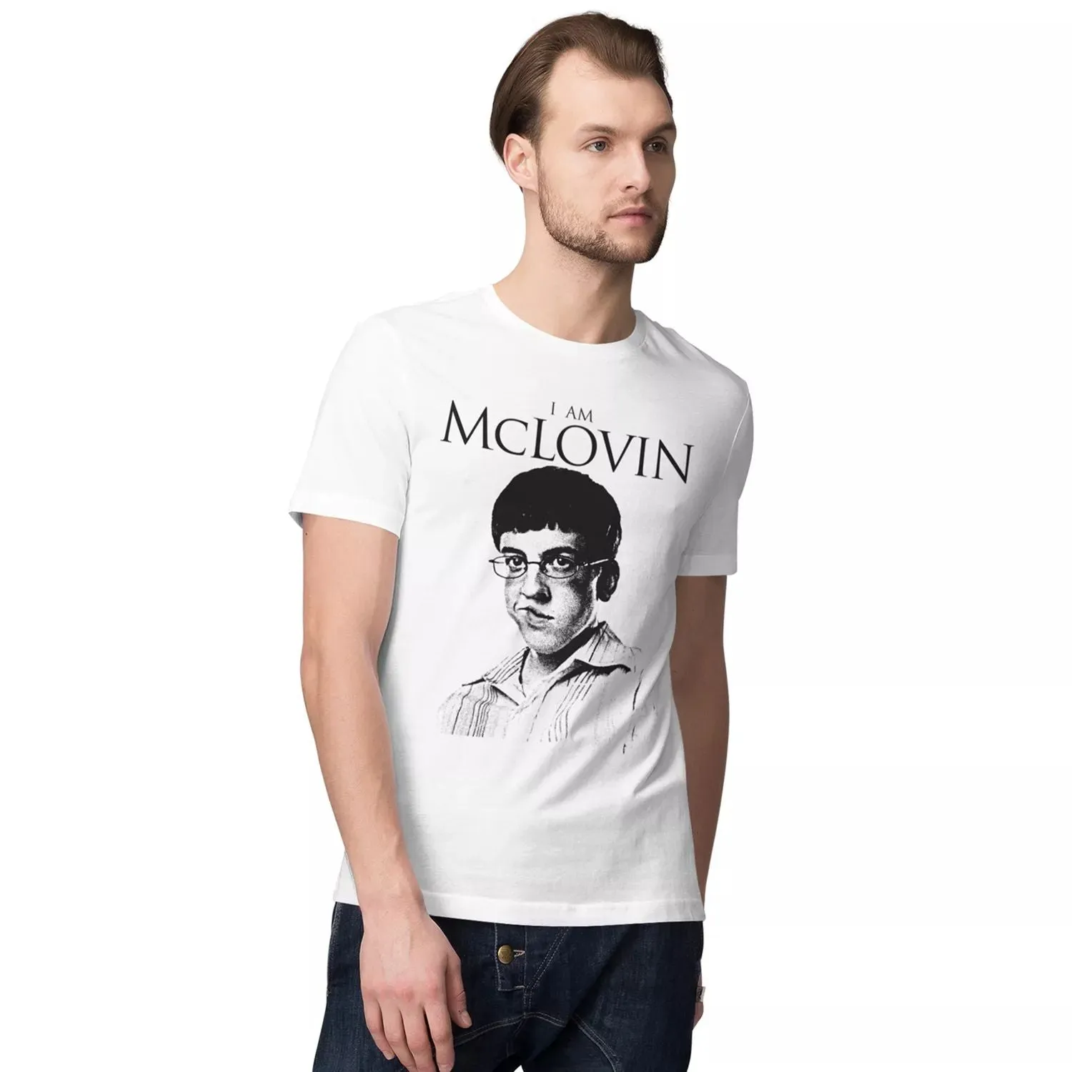 Men's T-shirt Superbad "I Am McLovin" Licensed Character