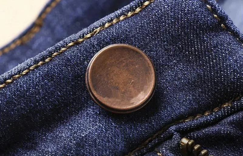 Men's Winter Casual Thick Fleece Jeans | Plus Size