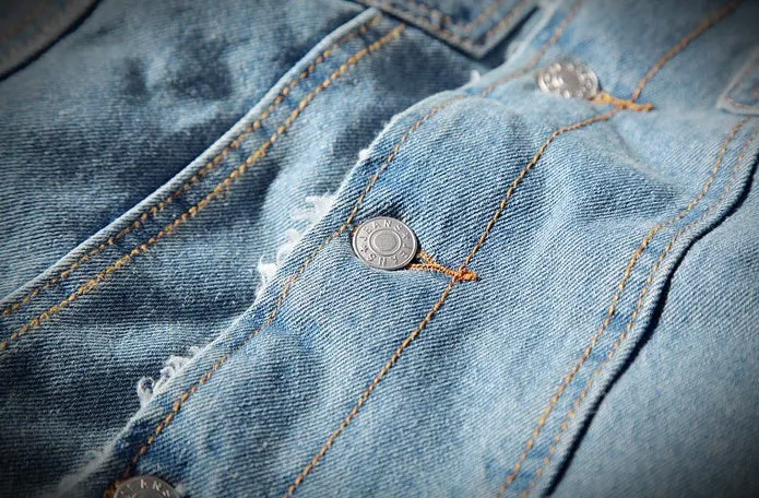 Men's Winter Warm Fleece Denim Cowboy Style Jacket
