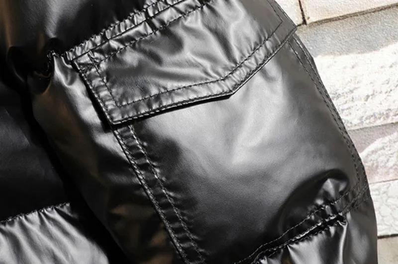 Men's Winter Warm Hooded Jacket | Plus Size