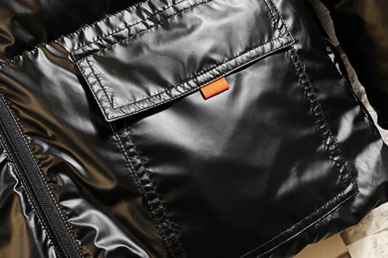 Men's Winter Warm Hooded Jacket | Plus Size