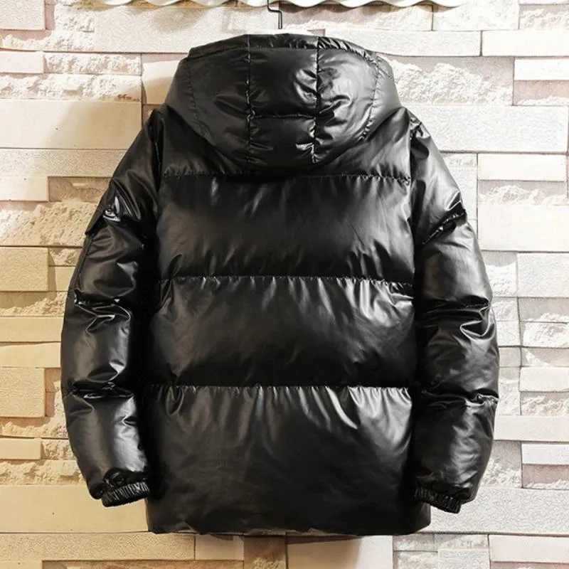 Men's Winter Warm Hooded Jacket | Plus Size