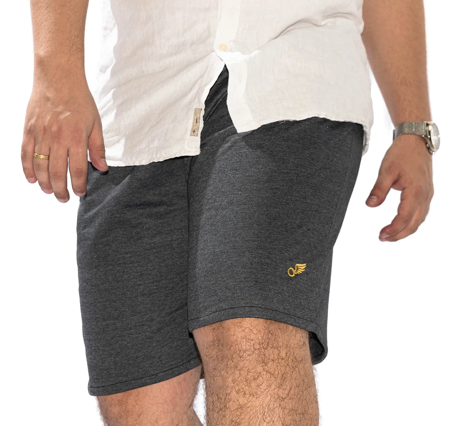 Men's Workout Sweatshirt Shorts
