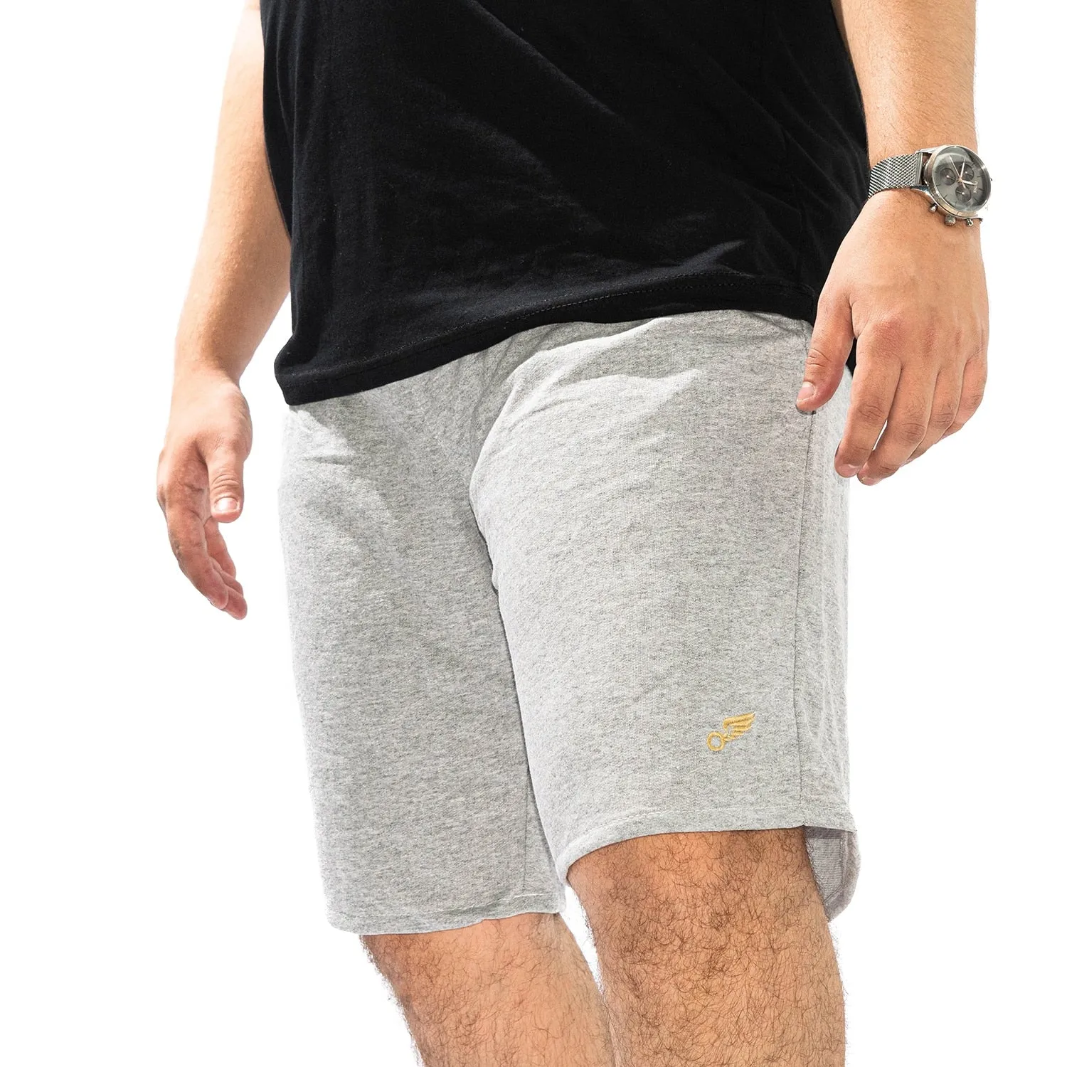 Men's Workout Sweatshirt Shorts