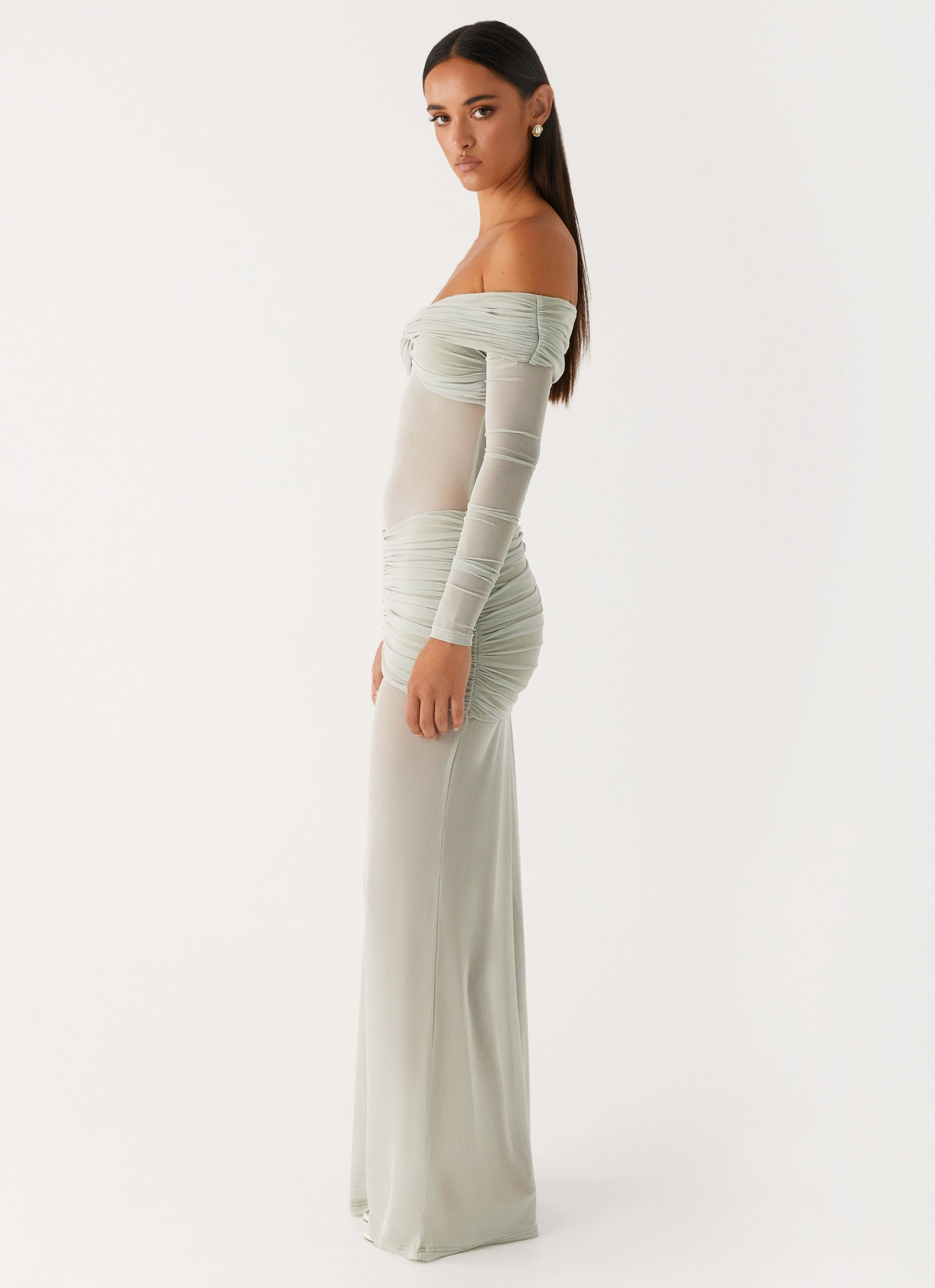 Mercy Maxi Dress - Sage Easy Elegance
