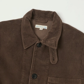 Merz b. Schwanen 'Good Basics' Corduroy Chore Jacket - Chocolate Merz b. Schwanen 'Good Basics' Corduroy Chore Jacket - Chocolate
