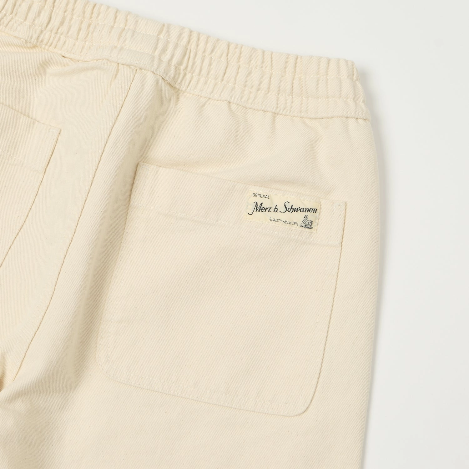 Merz b. Schwanen 'Good Basics' Drawstring Trousers - Nature