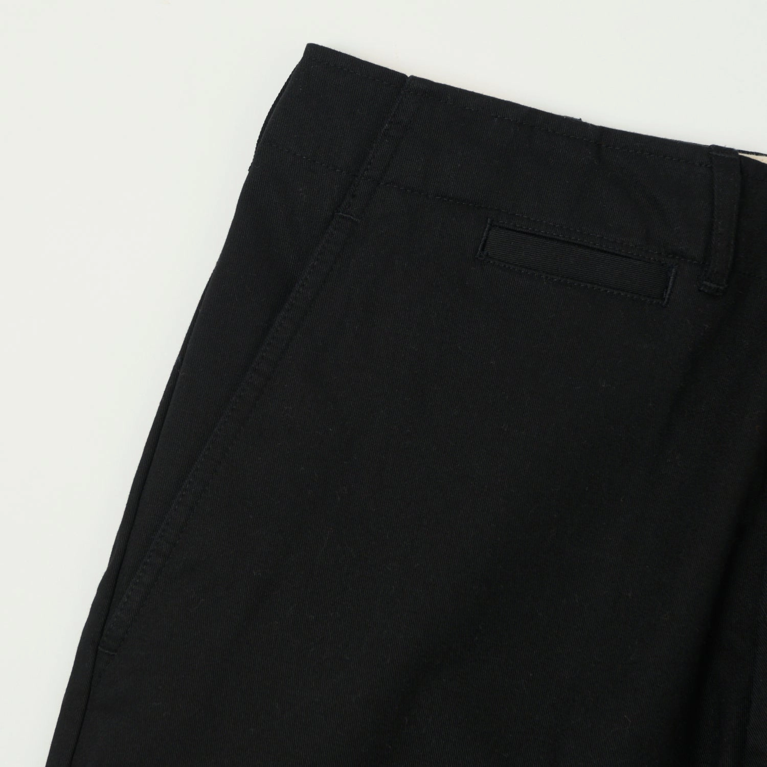 Merz b. Schwanen 'Good Basics' Organic Cotton Twill Chinos - Deep Black
