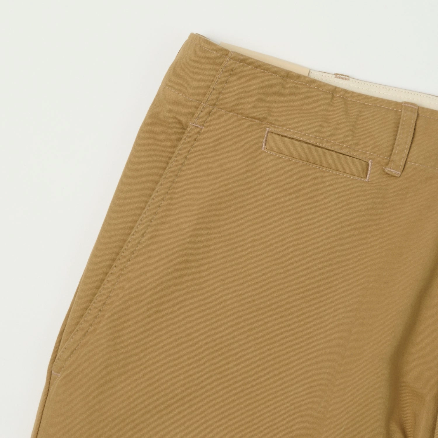 Merz b. Schwanen 'Good Basics' Organic Cotton Twill Chinos - Khaki