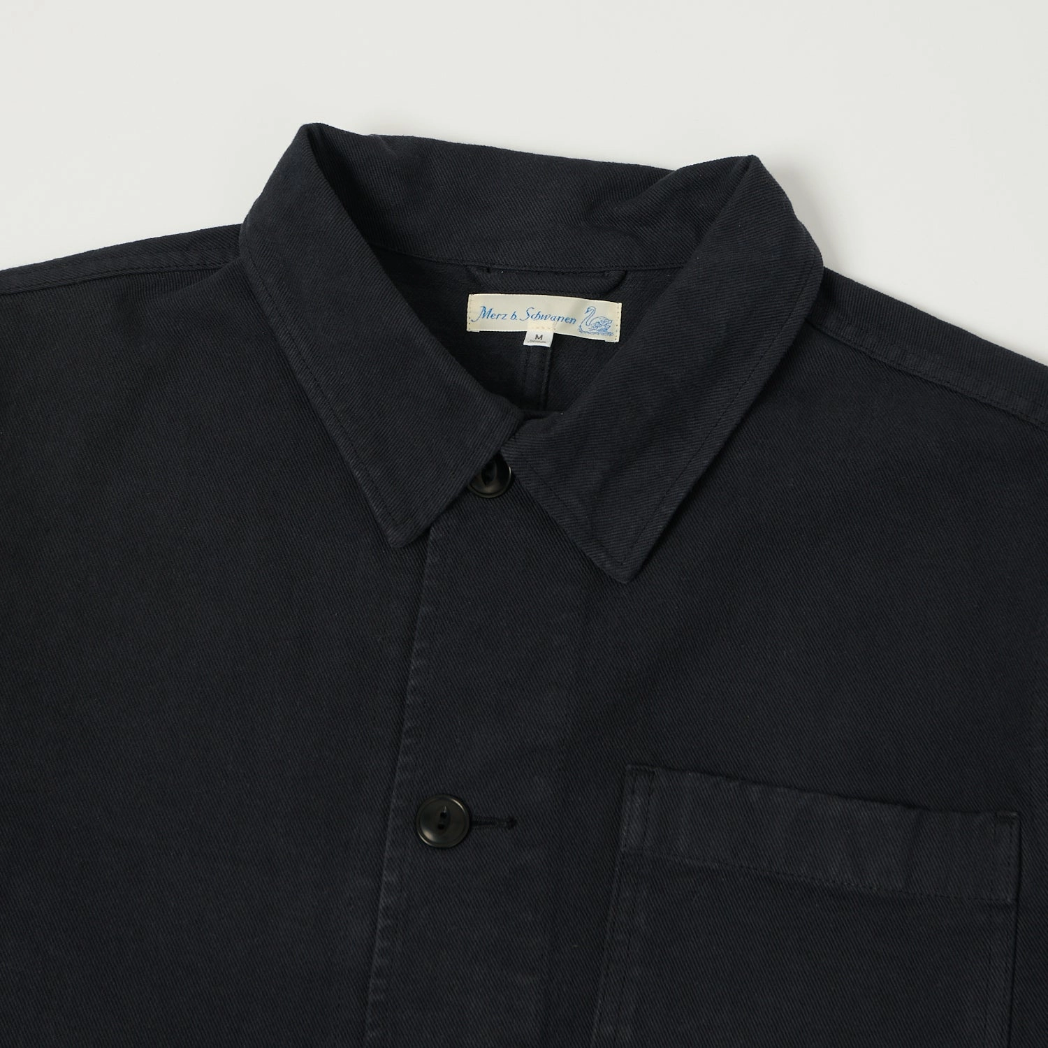 Merz b. Schwanen 'Good Basics' Work Jacket - Charcoal