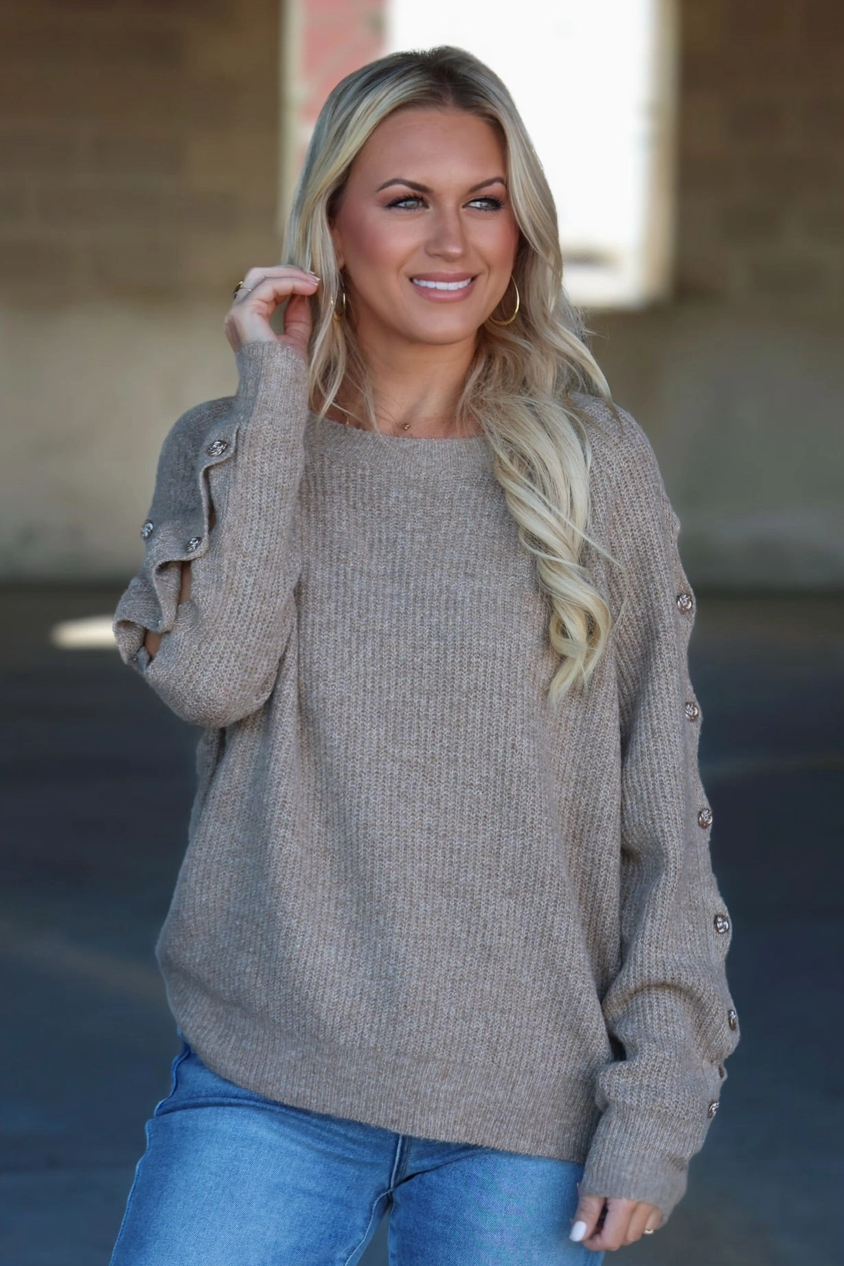 Sammie Sweater Basic Tee SnagResistant Fabric