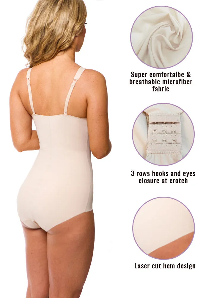Microfiber Seamless Shapewear Bodysuit