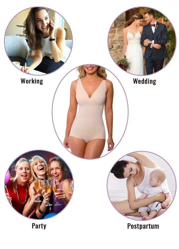 Microfiber Seamless Shapewear Bodysuit