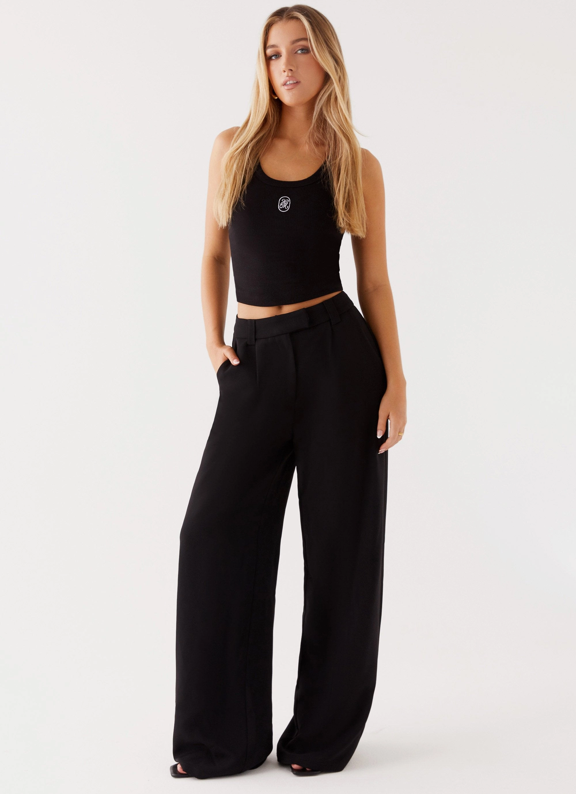 Midnight City Suit Pants - Black Convertible Sleeve Adaptation