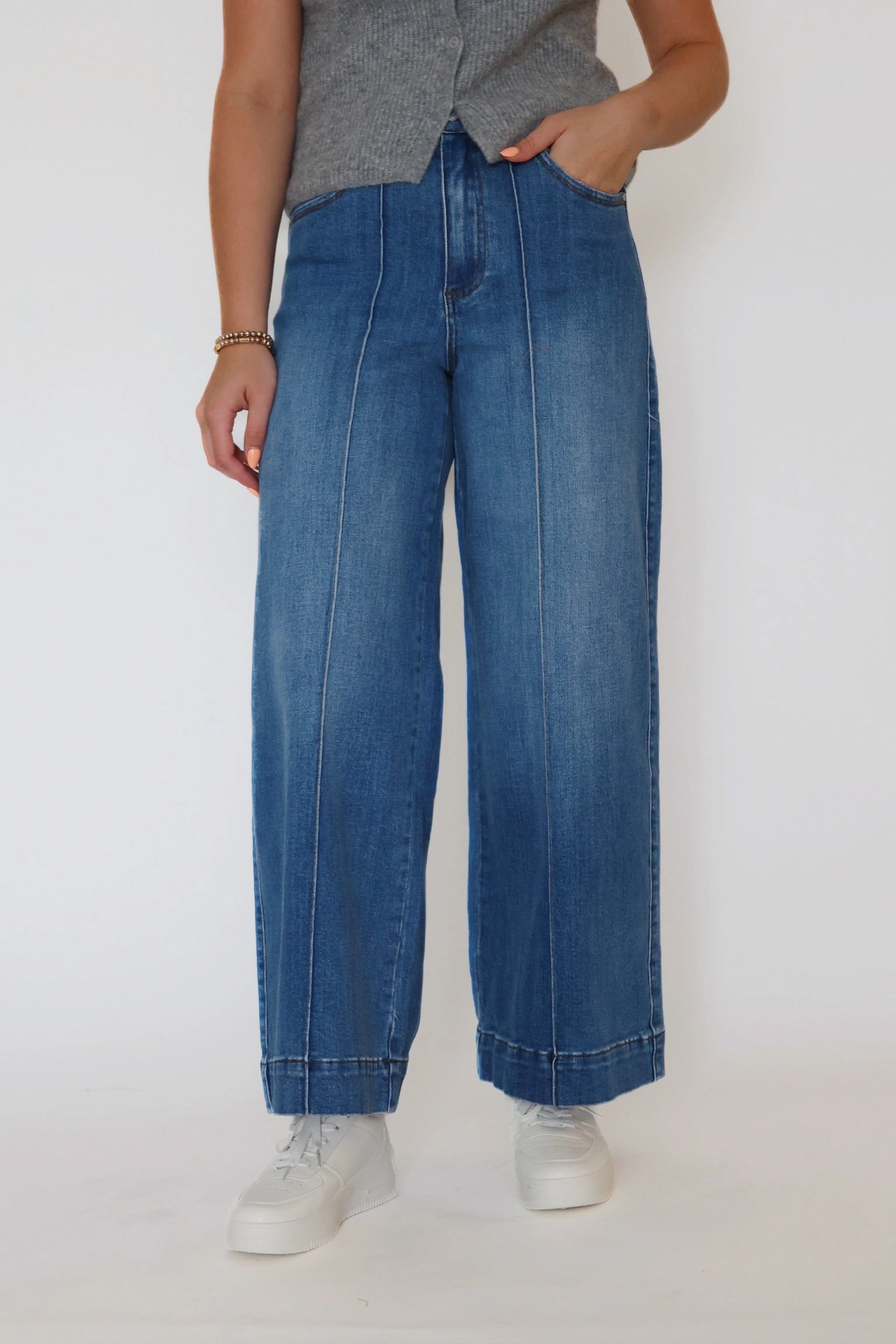 Brianna Jeans ButtonFront