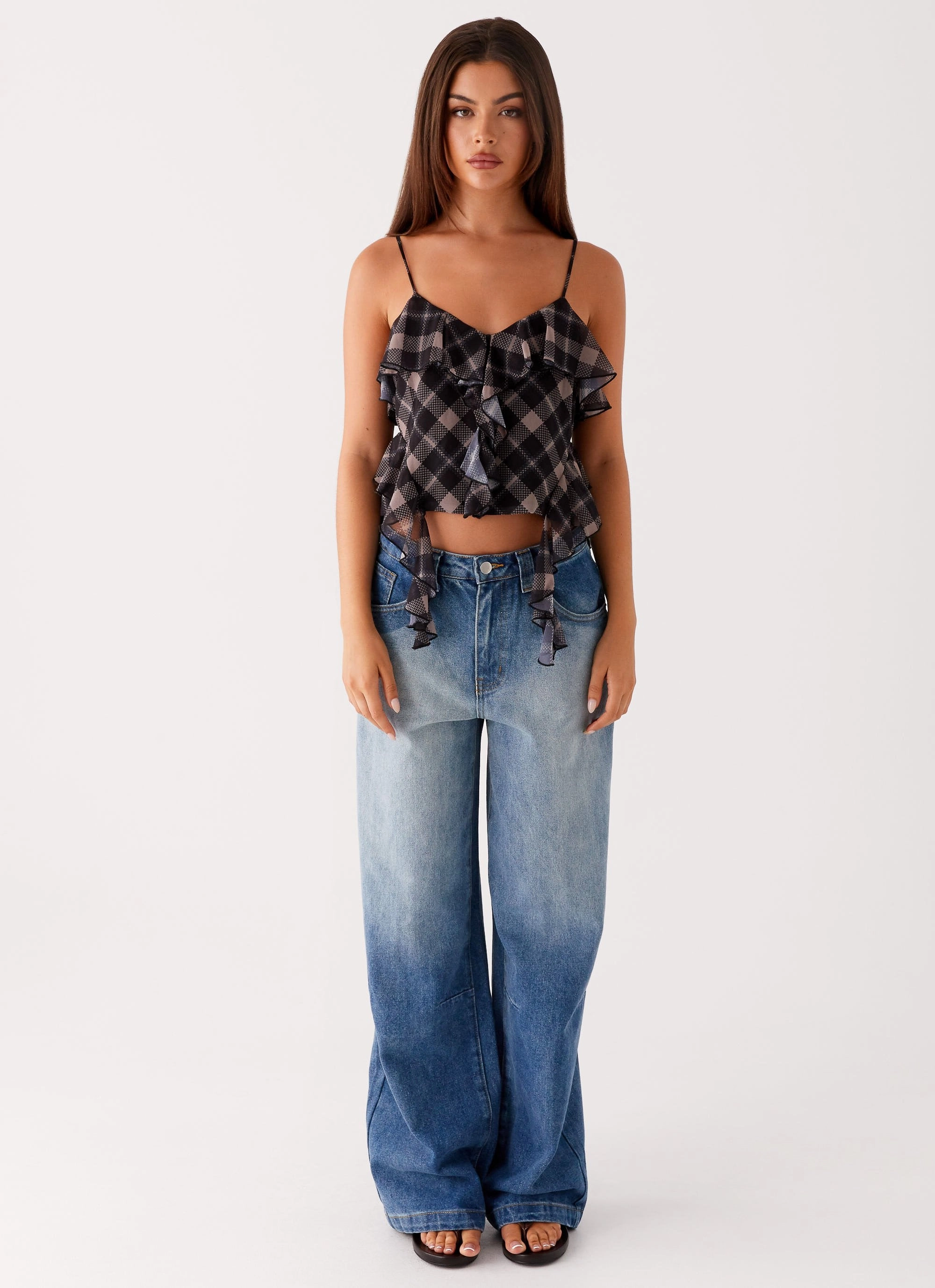 Midwest Low Rise Jeans - Powder Wash Blue Odor Resistant sport chic