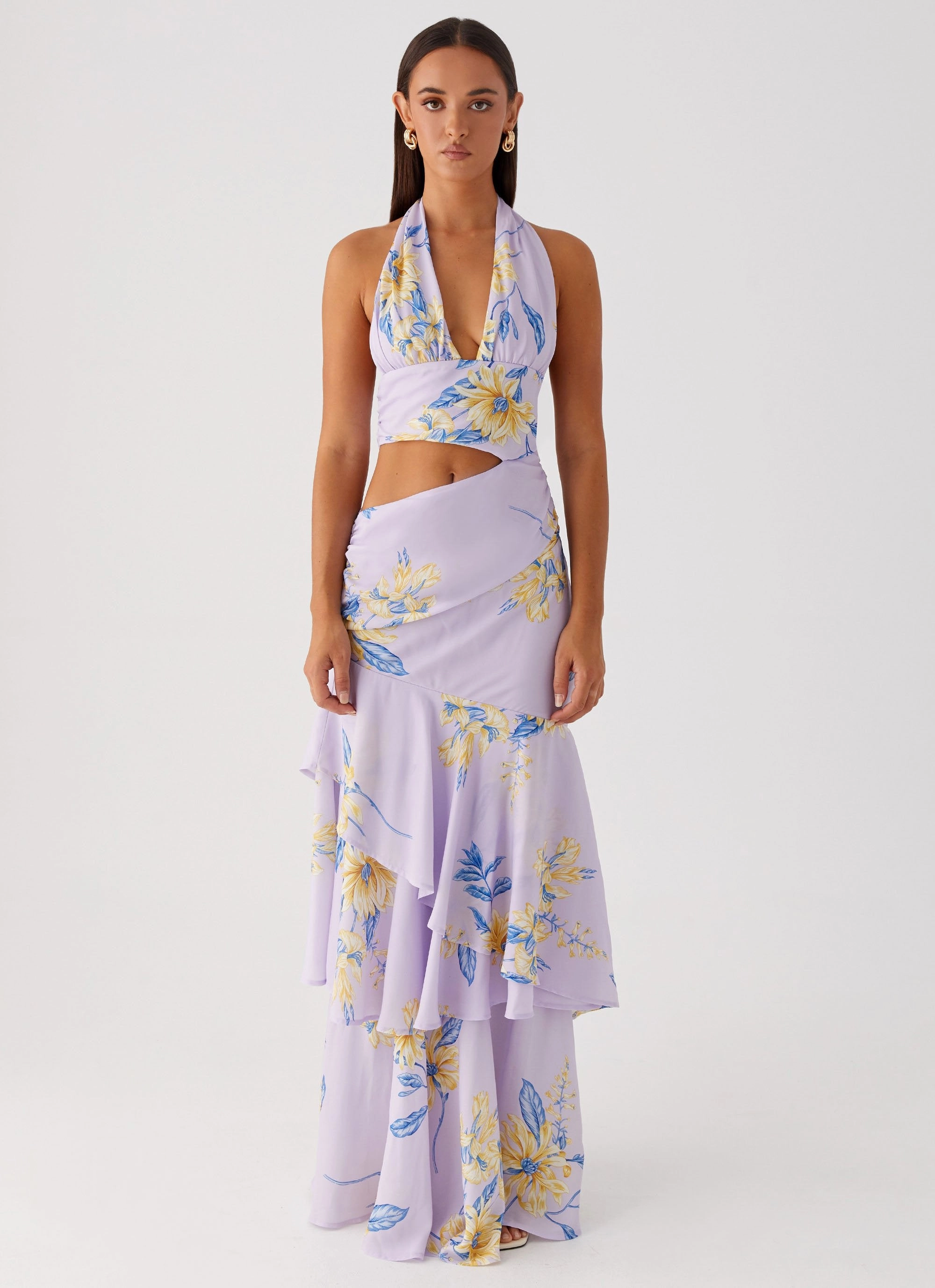 Light Attitude Mikayla Maxi Dress - Lavender
