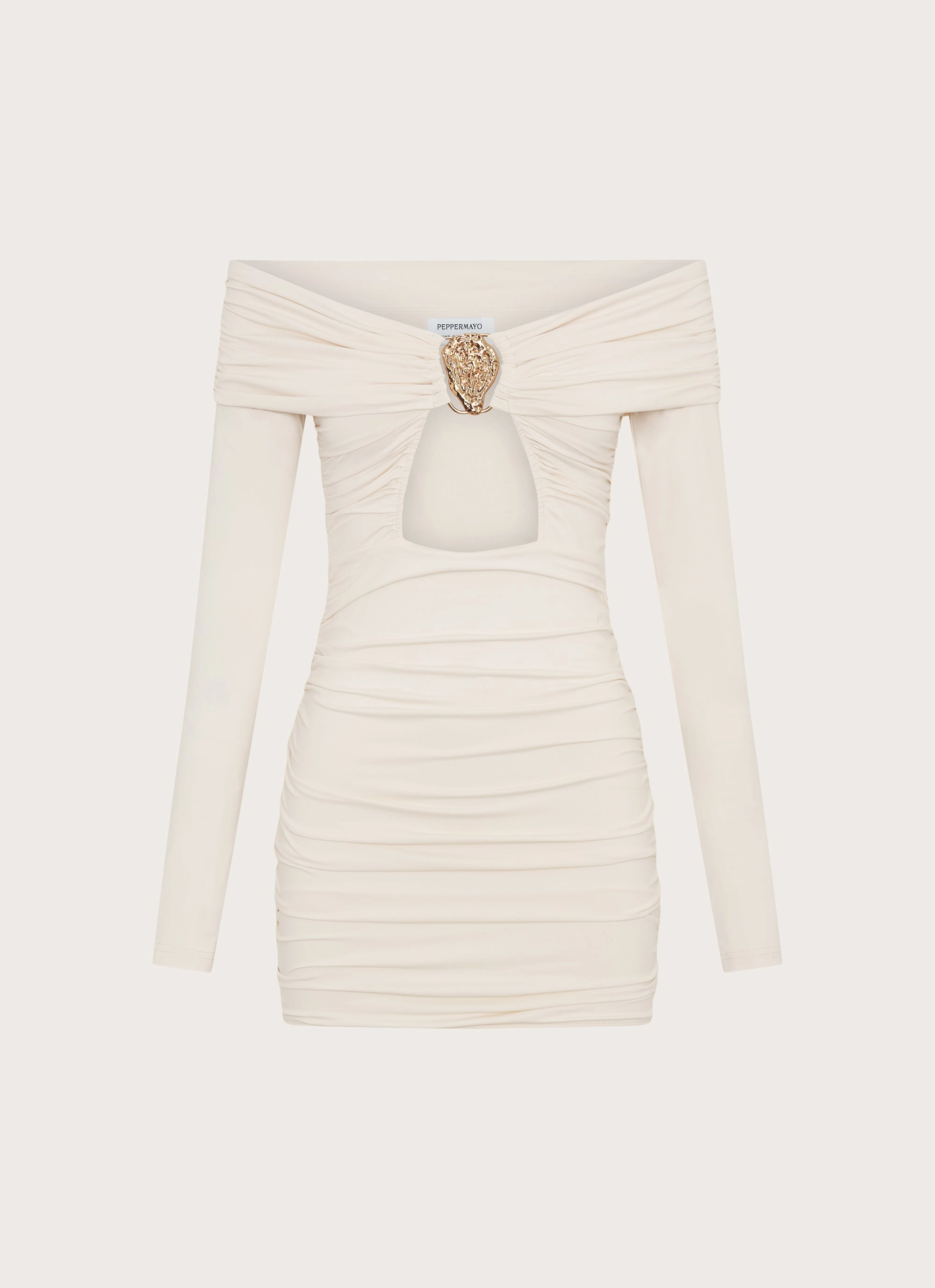 Light Fall Millie Mini Dress - Ivory