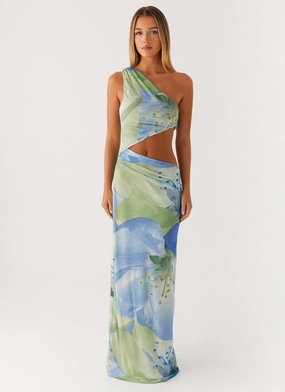 Wilder Maxi Dress - Flower Print Fall Flow Summer-Season