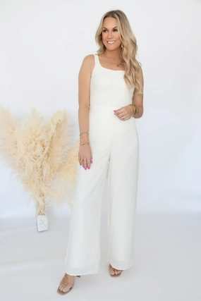 Mirage Wide Leg Pant  (FINAL SALE) ButtonDownCollar Lightweight Blouse