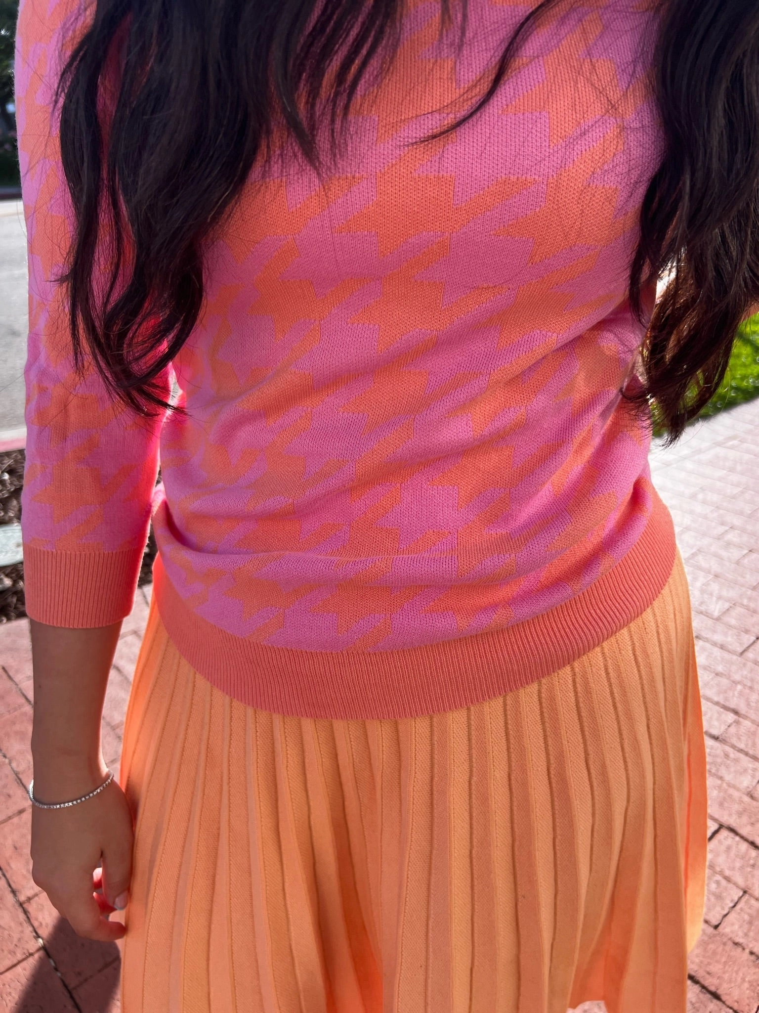 MM  PLEATED - PASTEL ORANGE Soft Design