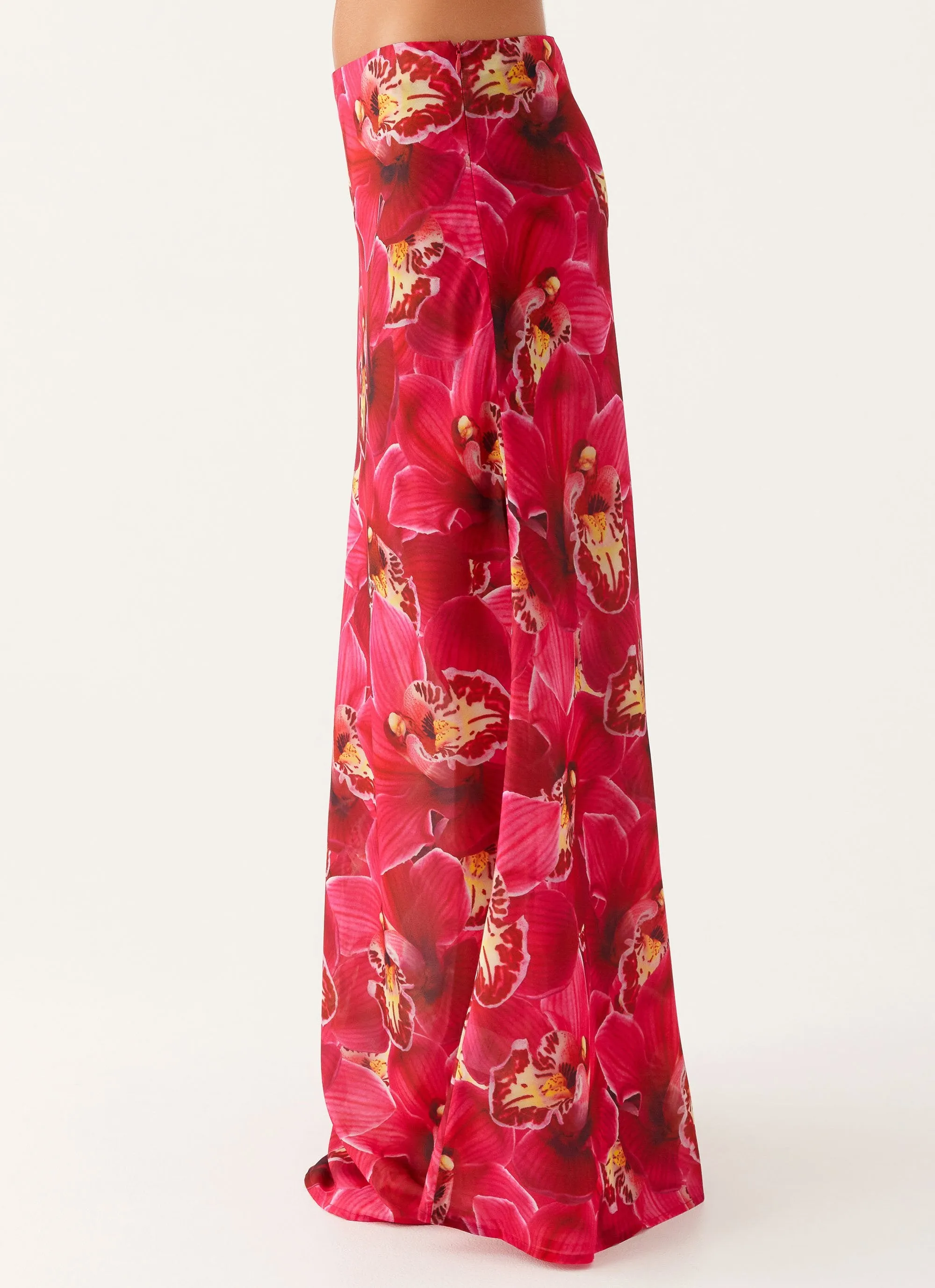 Ashley Maxi Skirt - Orchid Pink Emerging Designer
