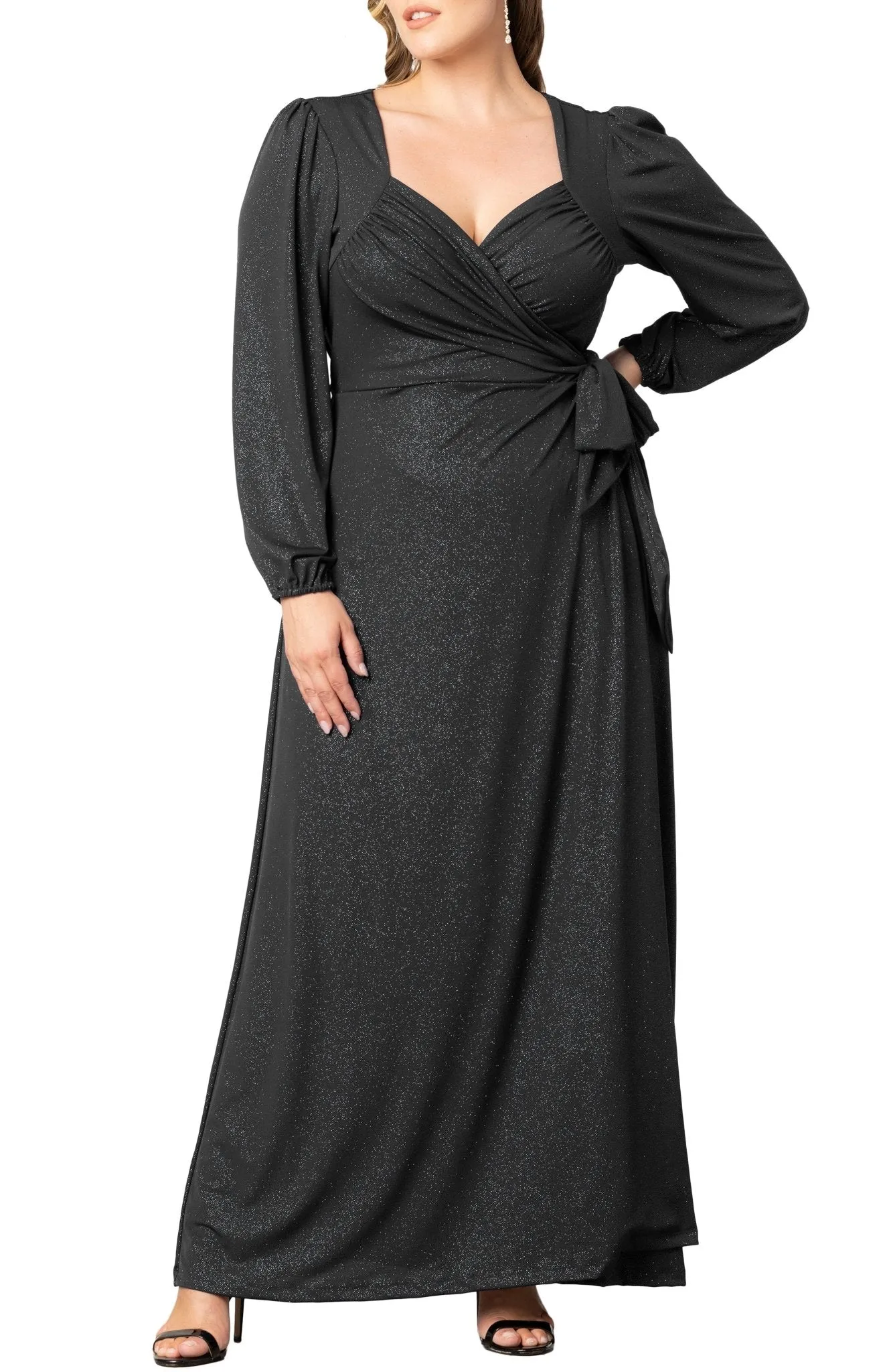 Modern Muse Wrap Gown - Plus