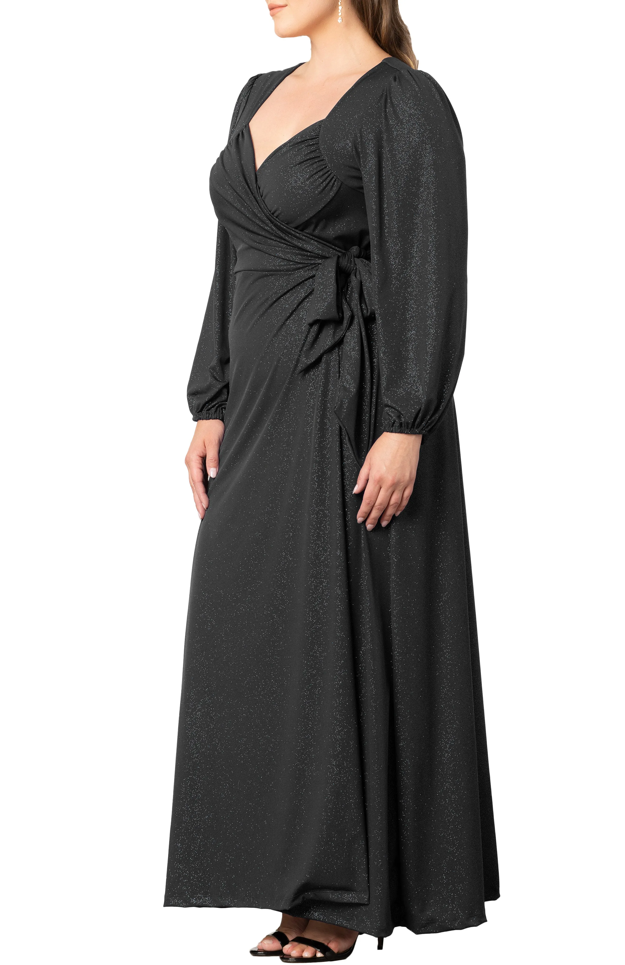 Modern Muse Wrap Gown - Plus