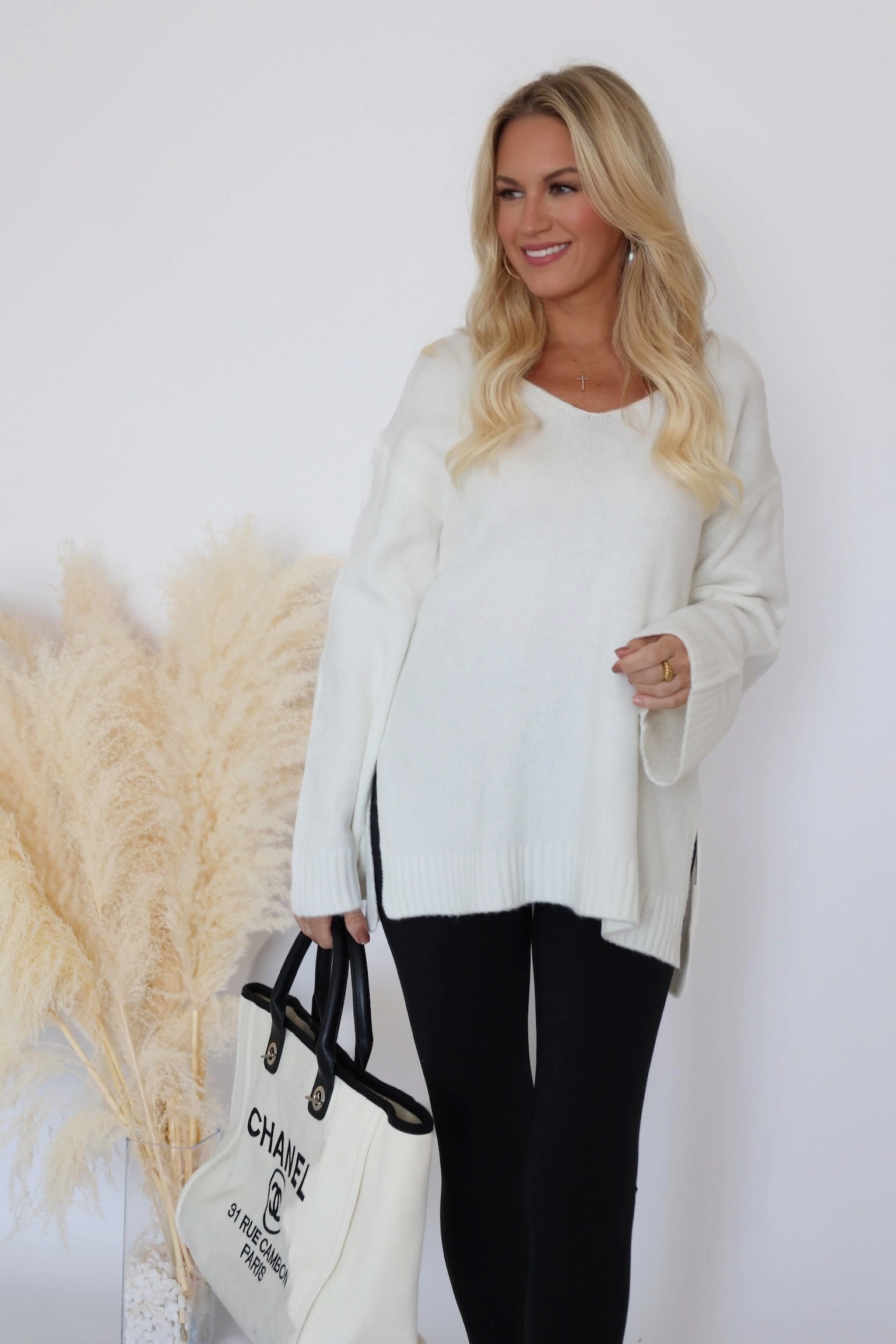 UniversalFit Modern Sweater- Sea Salt (FINAL SALE)