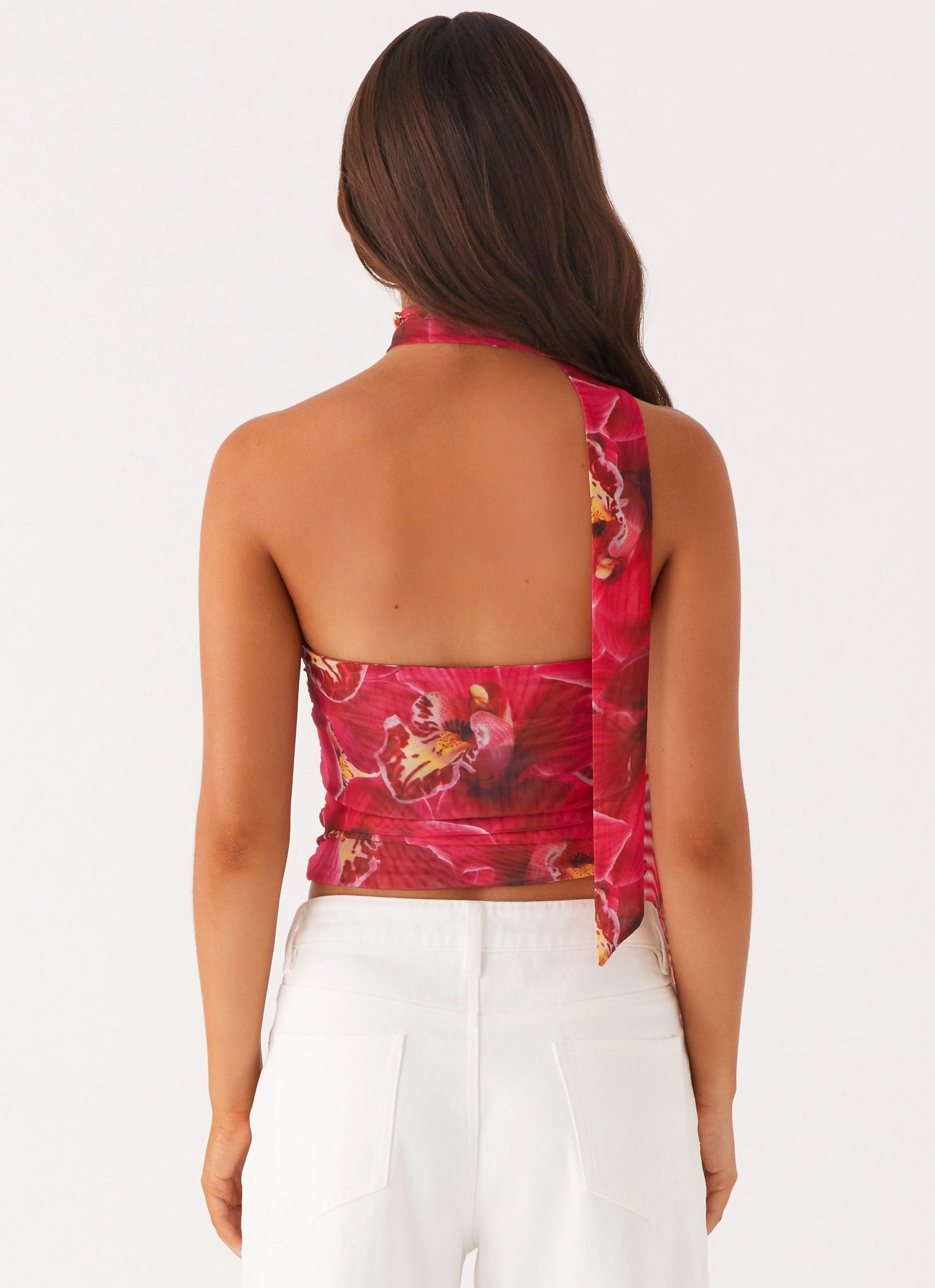 Hot Like Me Scarf Top - Orchid Pink NoiseReduciting Zipper QuickRelease Fastener