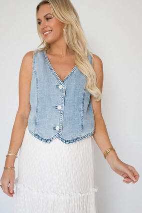 Mollie Vest AntiOdor Treatment Light material CompressionSupportWeave Mollie Vest