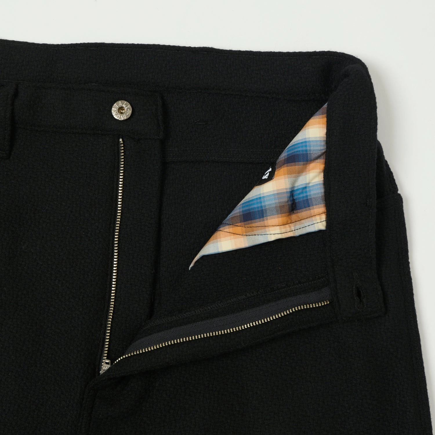 Monitaly Drop Crotch Five Pocket Pants - Vicente Black