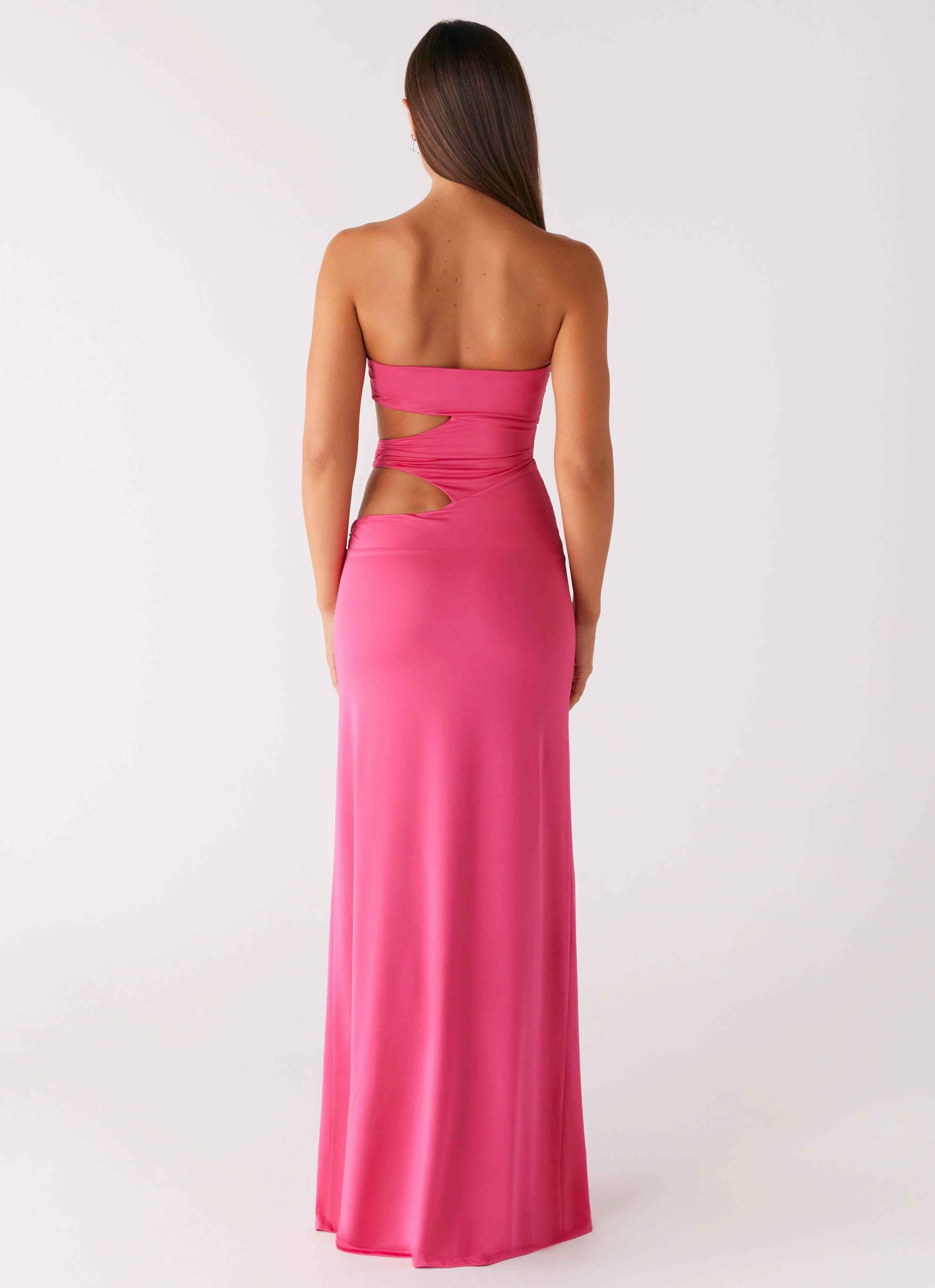 Montego Maxi Dress - Pink Feminine Vibe Elegant Layer