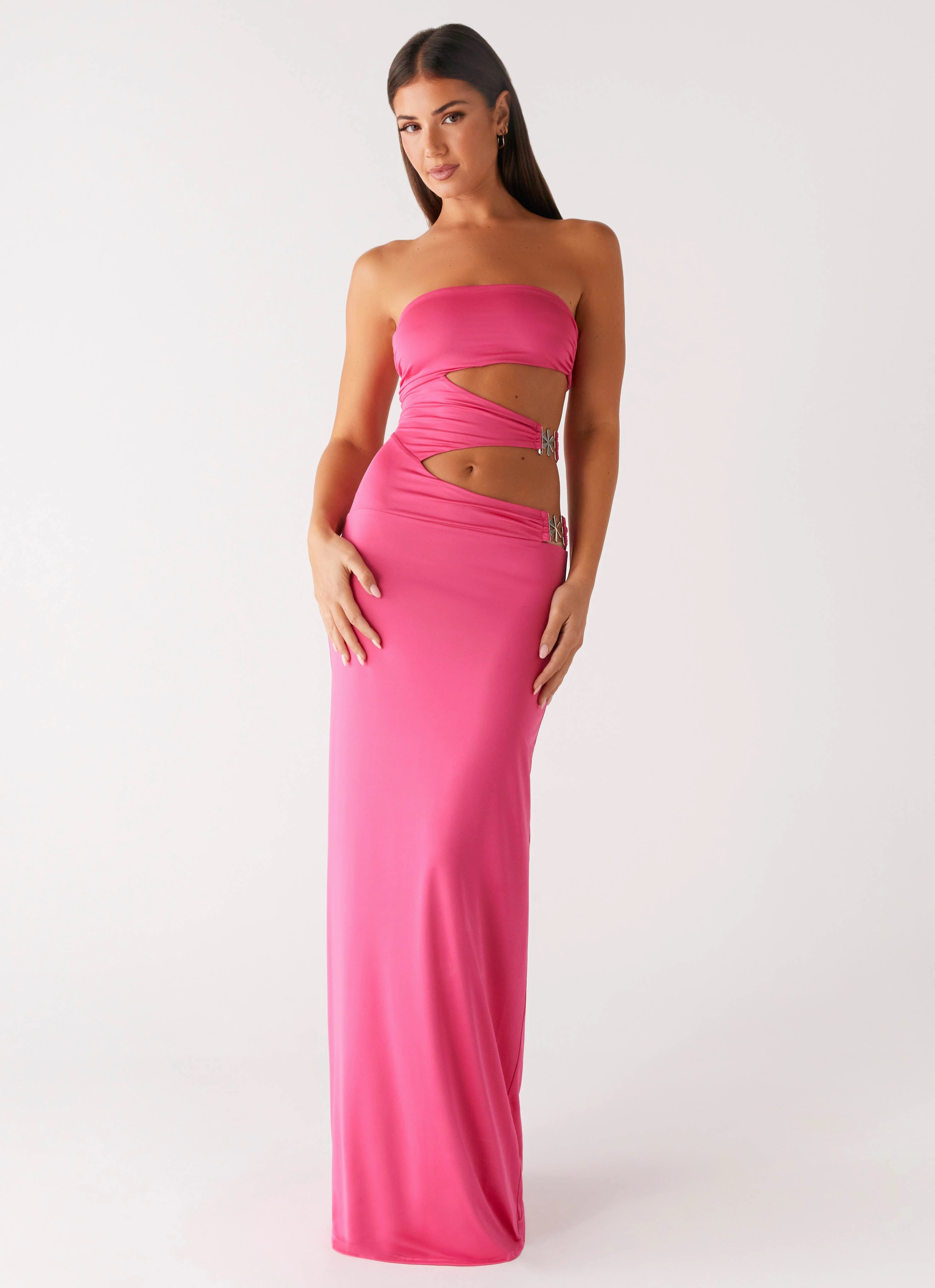 Feminine Vibe Montego Maxi Dress - Pink