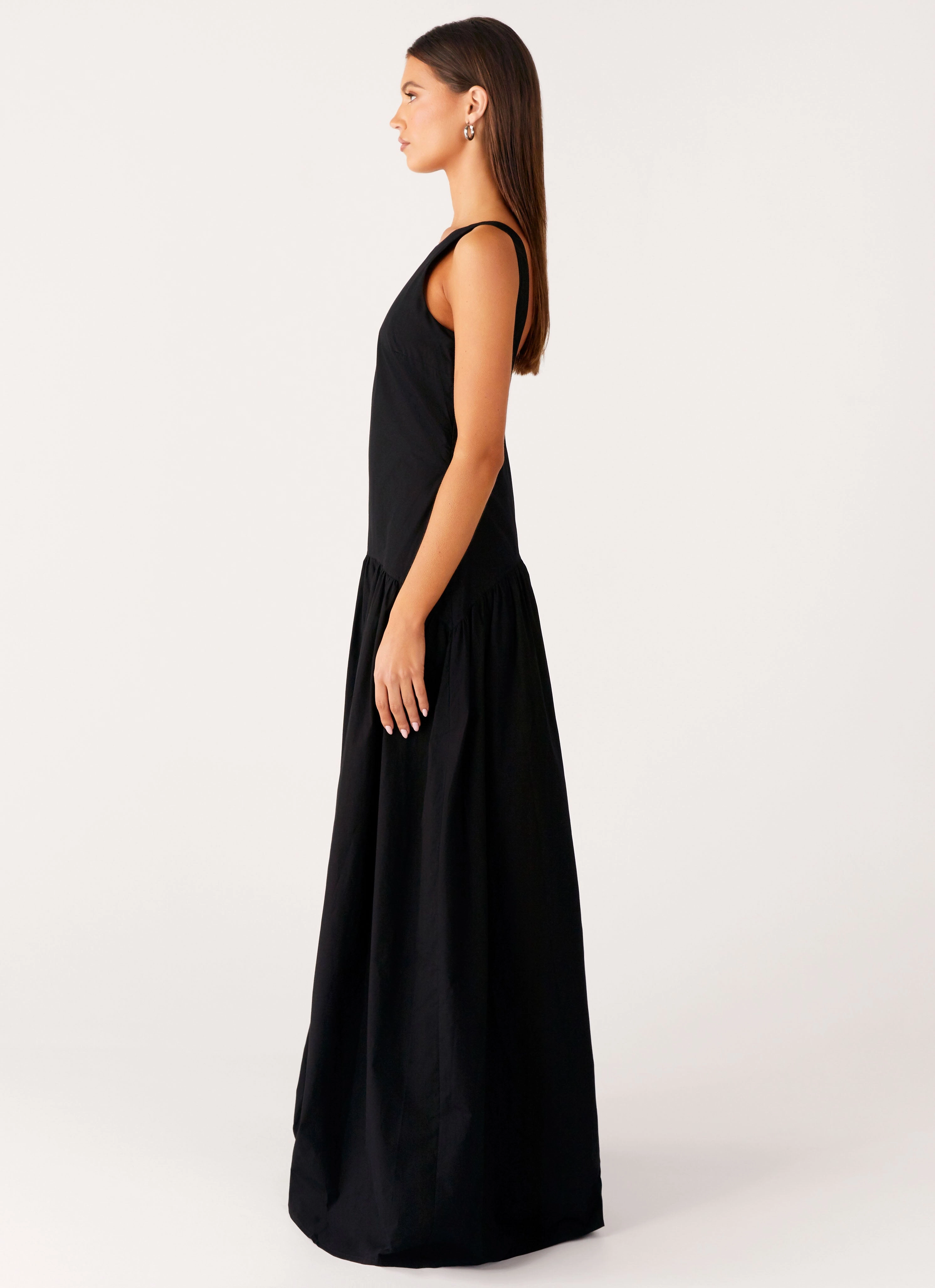 Delicate Finish Morena Maxi Dress - Black
