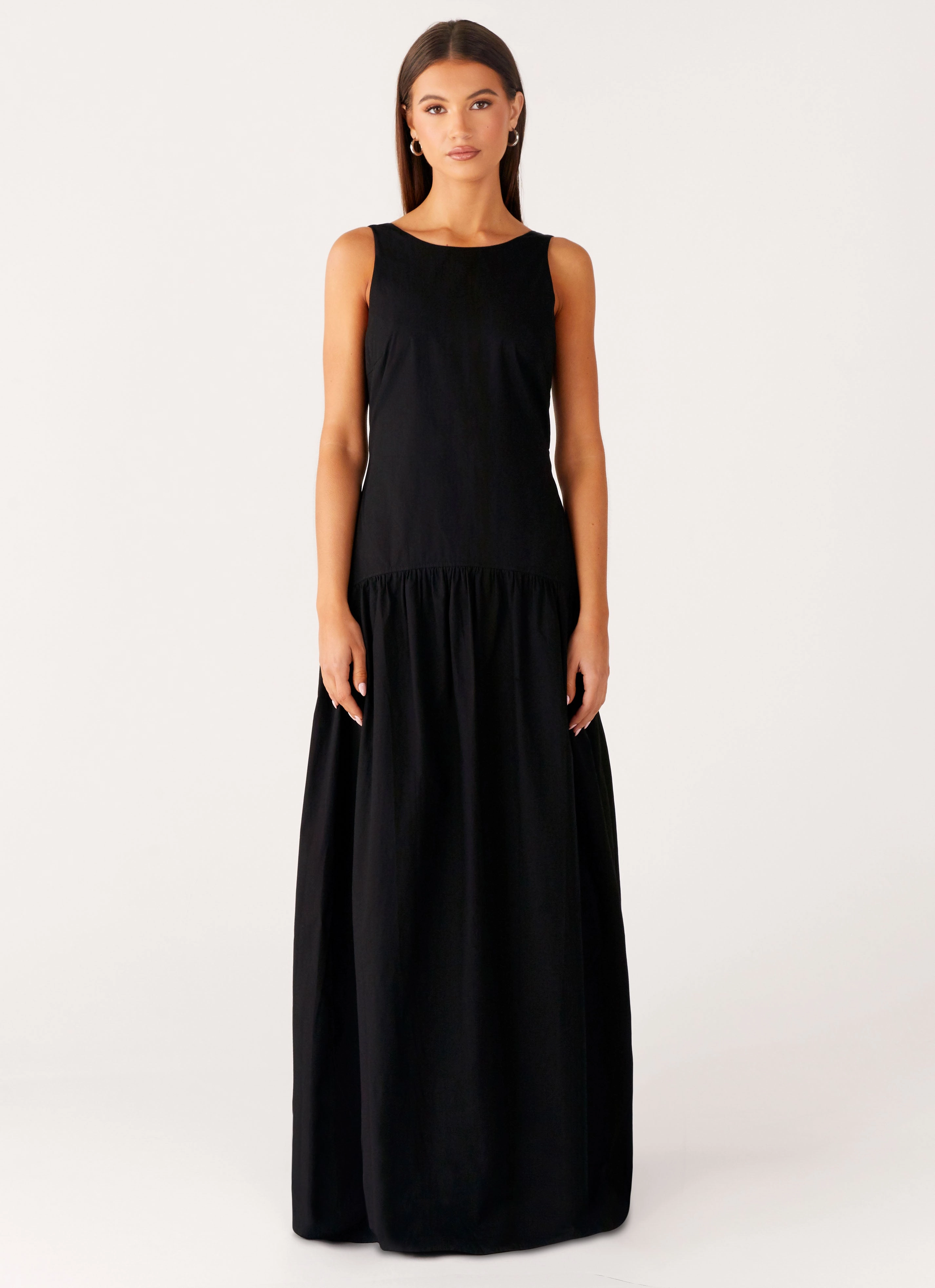 Morena Maxi Dress - Black Light Fit