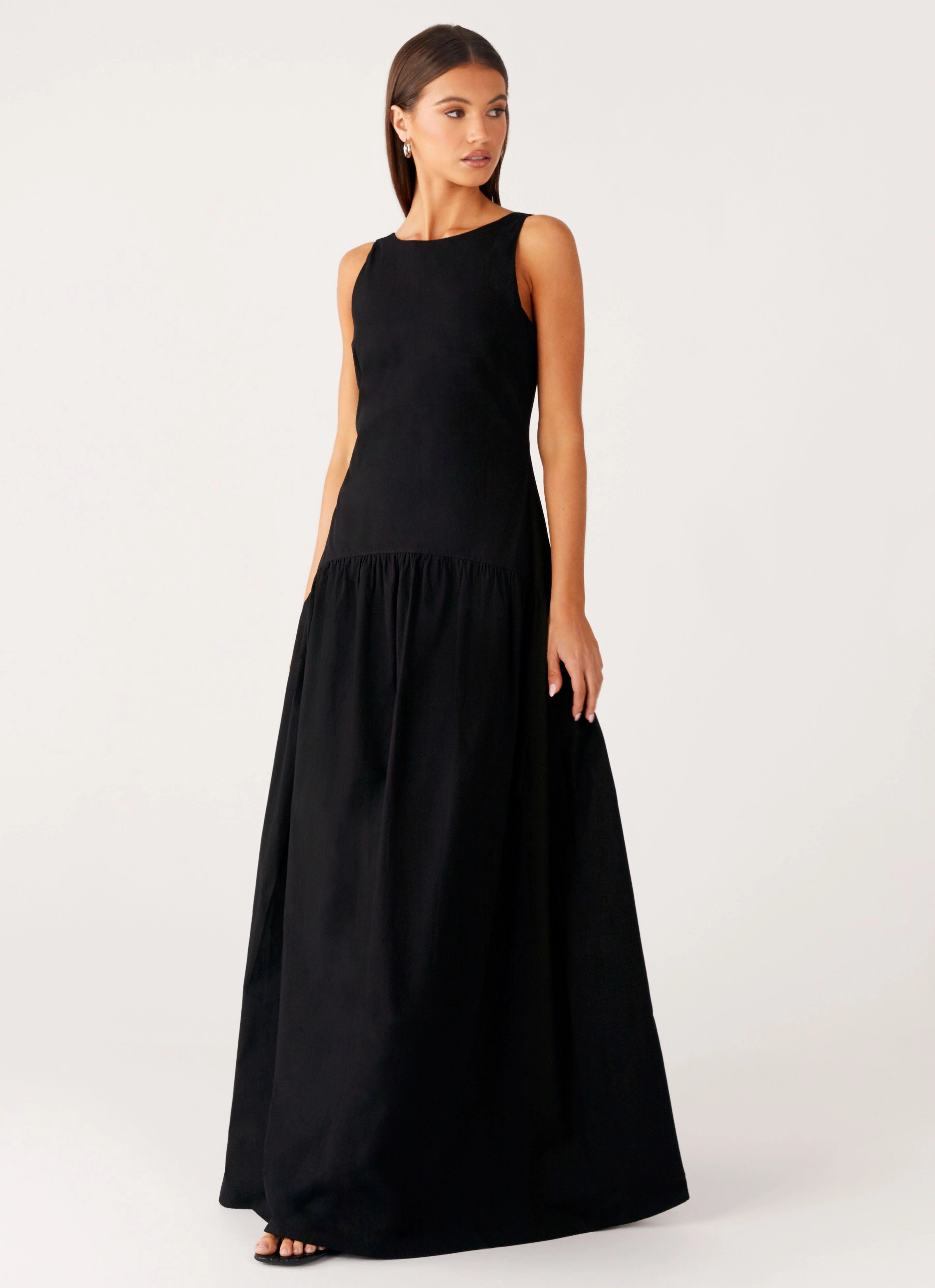 Morena Maxi Dress - Black Dance-Party