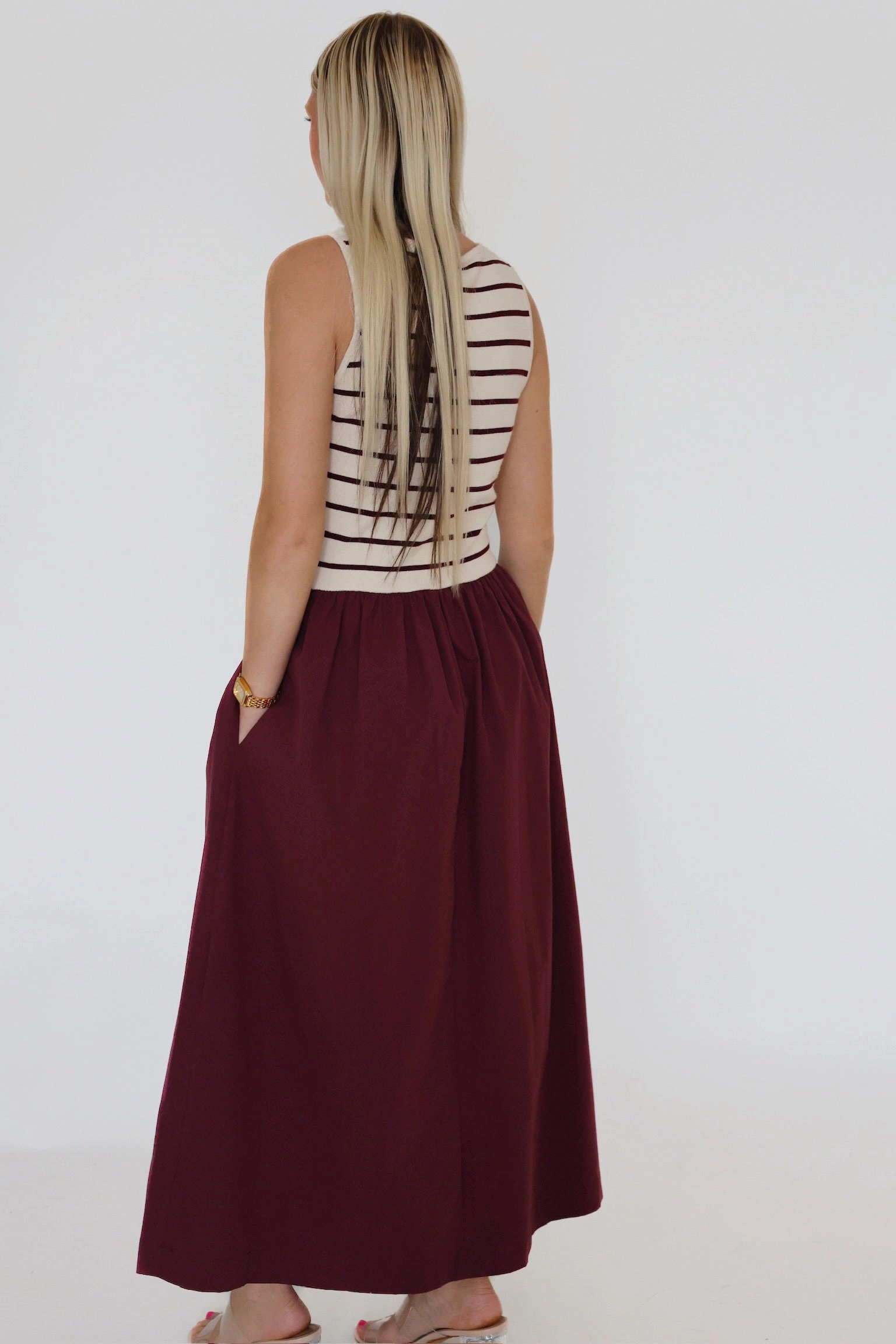 Reflective Safety Accents Fashionable Style Morgan Dress