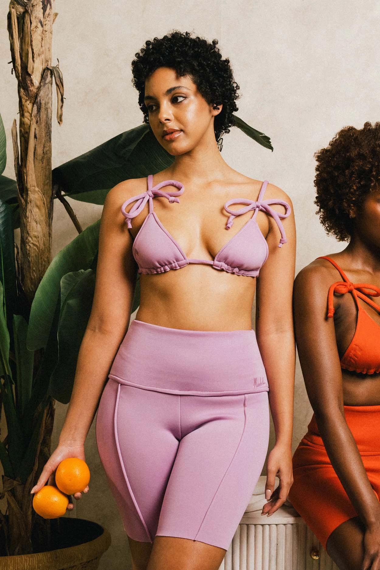 Low Bulk Design Boni Scuba Short Swim Set