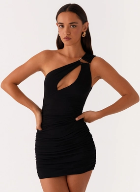 Must Have Amanda Mini Dress - Black Care-Instructions-Included Subtle design Amanda Mini Dress - Black