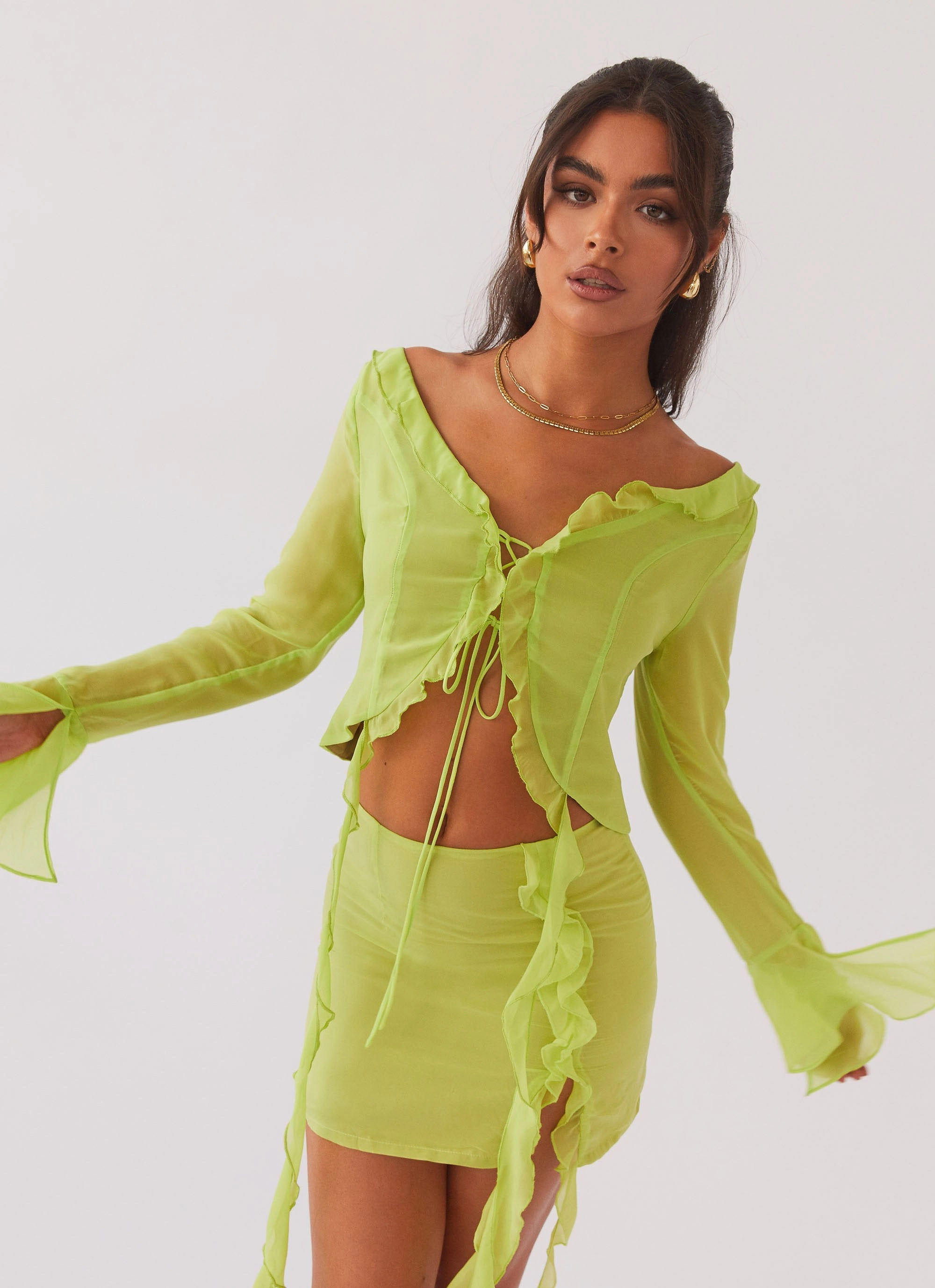 My Favourite Part Blouse - Fern AntiStaticLayer